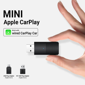 Adaptador Carplay sem Fio 5G Android/IPhone Auto 2 in 1