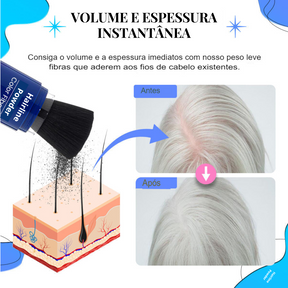 Instantaneamente Deixe Seu Cabelo Mais Volumoso e Natural!