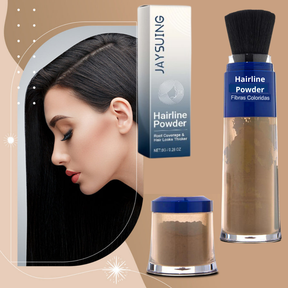 Kit Volumizador de Cabelo Hairline Powder em DOBRO 🎁