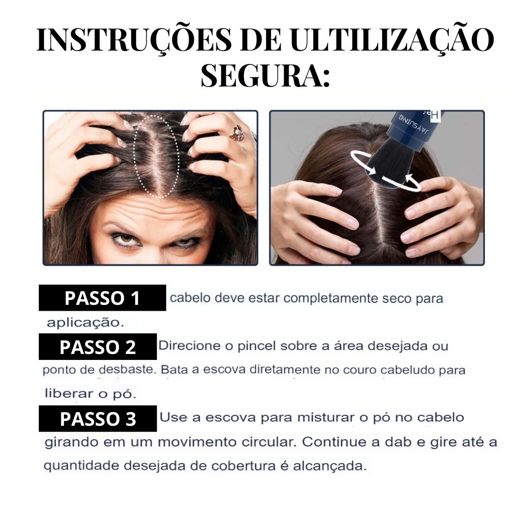 Instantaneamente Deixe Seu Cabelo Mais Volumoso e Natural!