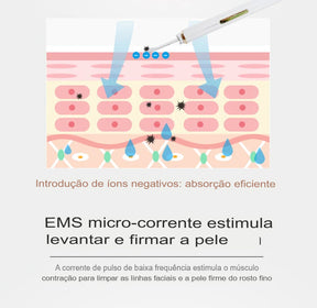 DermaPure Pro Ultrassônico Portátil