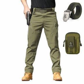 Calça Tática Militar Impermeável - Delta Force + CintoKit Tático de Elite e Bolsa Premium